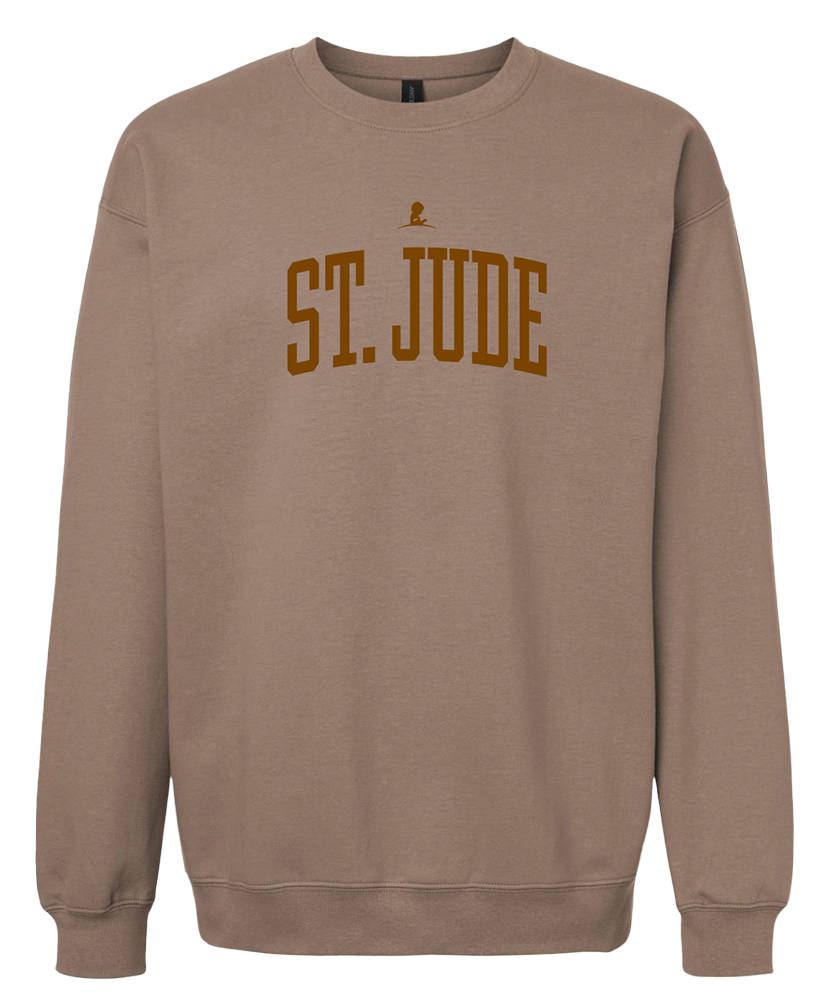 Primary image St. Jude Tonal Sweatshirt - Savana Brown